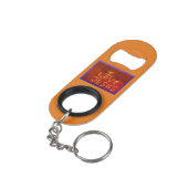 Porte-clé Décapsuleur J'Aime Jesus Mini Bouteille Ouverture Avec Porte - (angle arrière)