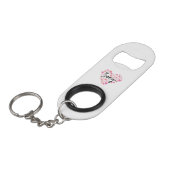 Porte-clé Décapsuleur J'aime Zoey (Devant Angle)