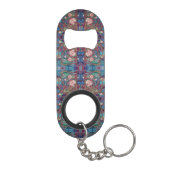 Porte-clé Décapsuleur Jardin rose (Dos)