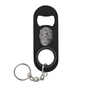 Porte-clé Décapsuleur Jour du crâne de sucre de la barre Thunder_Cove Mo