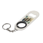 Porte-clé Décapsuleur Joyeux St.Patrick's Day Pinceau vertical (Devant Angle)