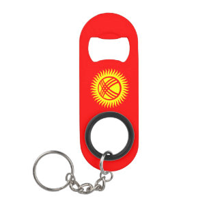 Porte-clé Décapsuleur Kirghizistan Pride patriotique
