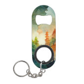 Porte-clé Décapsuleur La forêt (nature) (Devant)