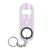 Porte-clé Décapsuleur Landes violettes de chardon monogramme (Devant)