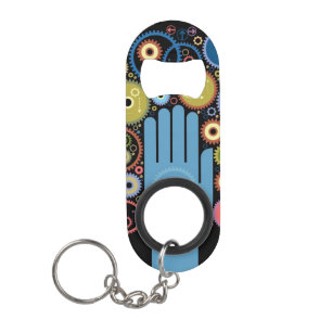 Porte-clé Décapsuleur Le concept du mouvement