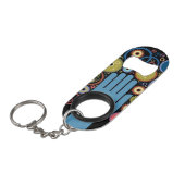 Porte-clé Décapsuleur Le concept du mouvement (Devant Angle)