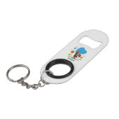 Porte-clé Décapsuleur Le coq portugais (Devant Angle)