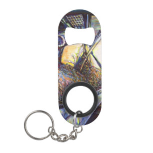 Porte-clé Décapsuleur Le destin hurlant de la vie