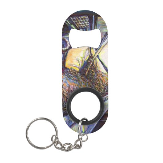 Porte-clé Décapsuleur Le destin hurlant de la vie (Devant)