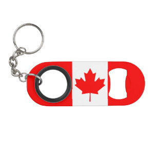 Porte-clé Décapsuleur Le drapeau canadien, Canada