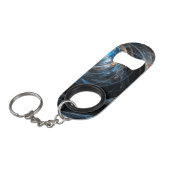 Porte-clé Décapsuleur Le monde de l'art Abstrait (Devant Angle)