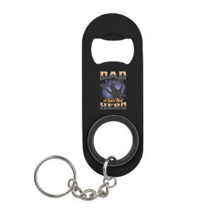 Porte-clé Décapsuleur Le premier héros de Papa A Son Fils