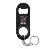 Porte-clé Décapsuleur Le premier héros de Papa A Son Fils (Dos)
