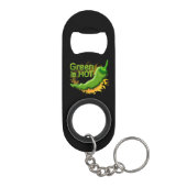 Porte-clé Décapsuleur Le vert est CHAUD (Dos)