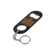 Porte-clé Décapsuleur les autochtones (angle arrière)