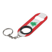 Porte-clé Décapsuleur Liban National Pride Patriotic (Devant Angle)