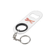 Porte-clé Décapsuleur libellule de fleurs avec sakura de bijoux (angle arrière)