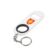 Porte-clé Décapsuleur Lion macédonien (angle arrière)