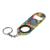 Porte-clé Décapsuleur Little cute funny monsters (Devant Angle)