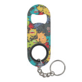 Porte-clé Décapsuleur Little cute funny monsters (Dos)