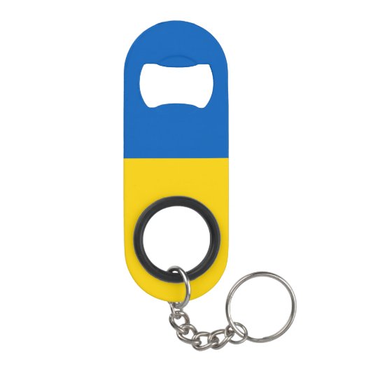 Porte-clé Décapsuleur L'Ukraine drapeau Intense Bouteille Ouverture (Dos)