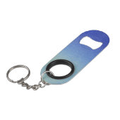 Porte-clé Décapsuleur Lumière bleue d'obscurité de regard de sable de (Devant Angle)