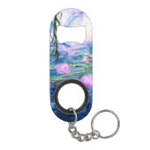 Porte-clé Décapsuleur Lys d'eau rose Monet (Dos)