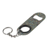 Porte-clé Décapsuleur Marbled Abstract Painting (Devant Angle)