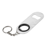 Porte-clé Décapsuleur Marbre Blanc (Devant Angle)