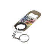 Porte-clé Décapsuleur Meilleur Porte - clé d'ouverture de mini-bouteille (angle arrière)