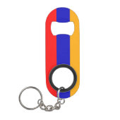 Porte-clé Décapsuleur Mini-Bouteille À Drapeau Arménien Avec Porte - clé (Devant)