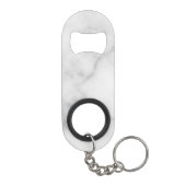 Porte-clé Décapsuleur Modern Personalized Groomsman's Monogram and Name (Dos)