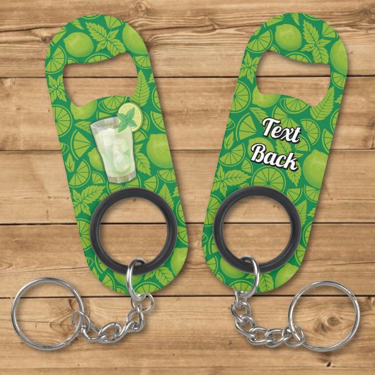Porte-clé Décapsuleur Mojito
