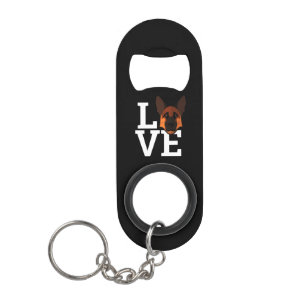Porte-clé Décapsuleur Mon berger allemand