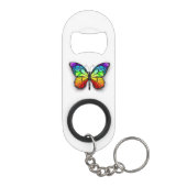 Porte-clé Décapsuleur Monarque papillon arc-en-ciel (Dos)
