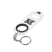 Porte-clé Décapsuleur Monogram Guy © Mustache Casquette Porte - clé Bott (angle arrière)