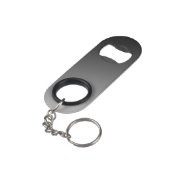 Porte-clé Décapsuleur Monogramme noir et blanc (angle arrière)