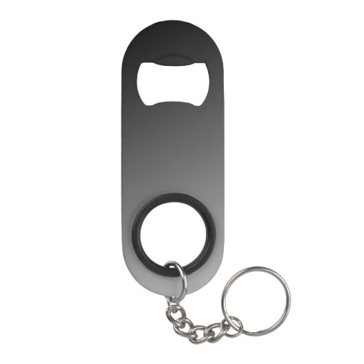 Porte-clé Décapsuleur Monogramme noir et blanc (Dos)