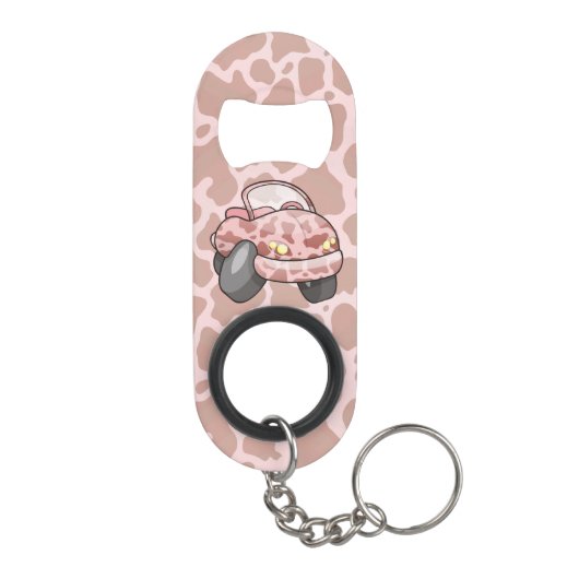 Porte-clé Décapsuleur Moo Car (Dos)