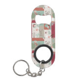 Porte-clé Décapsuleur Motif 2 d'édredon de bébé (Devant)