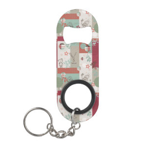 Porte-clé Décapsuleur Motif 2 d'édredon de bébé