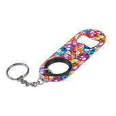 Porte-clé Décapsuleur Motif 3 de crânes (Devant Angle)