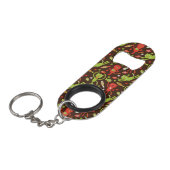 Porte-clé Décapsuleur motif 4 (Devant Angle)