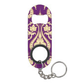 Porte-clé Décapsuleur Motif 4 de damassé (Dos)