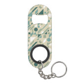 Porte-clé Décapsuleur Motif abstrait (Dos)