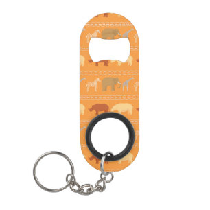 Porte-clé Décapsuleur Motif africain