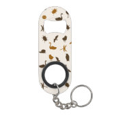 Porte-clé Décapsuleur Motif animal 2 (Dos)