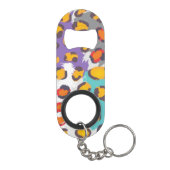 Porte-clé Décapsuleur Motif animal de faune (Dos)