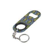 Porte-clé Décapsuleur Motif asiatique (angle arrière)