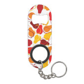 Porte-clé Décapsuleur Motif avec des poires (Dos)